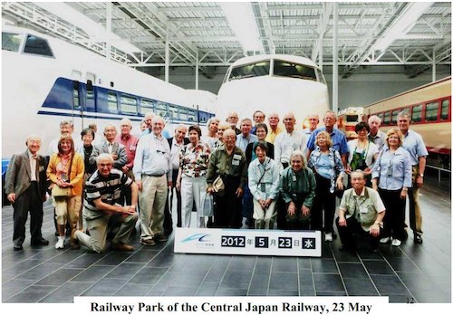 The Life Member Committee sponsored a Technical Tour of Japan with stops in Kansai, Nagoya, and Tokyo (May 2012)