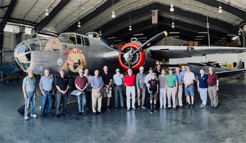 Pikes Peak & Denver Life Member Affinity Group Tours the National Museum of WWII Aviation and sees 18 Flyable WWII Aircraft (June 2021)