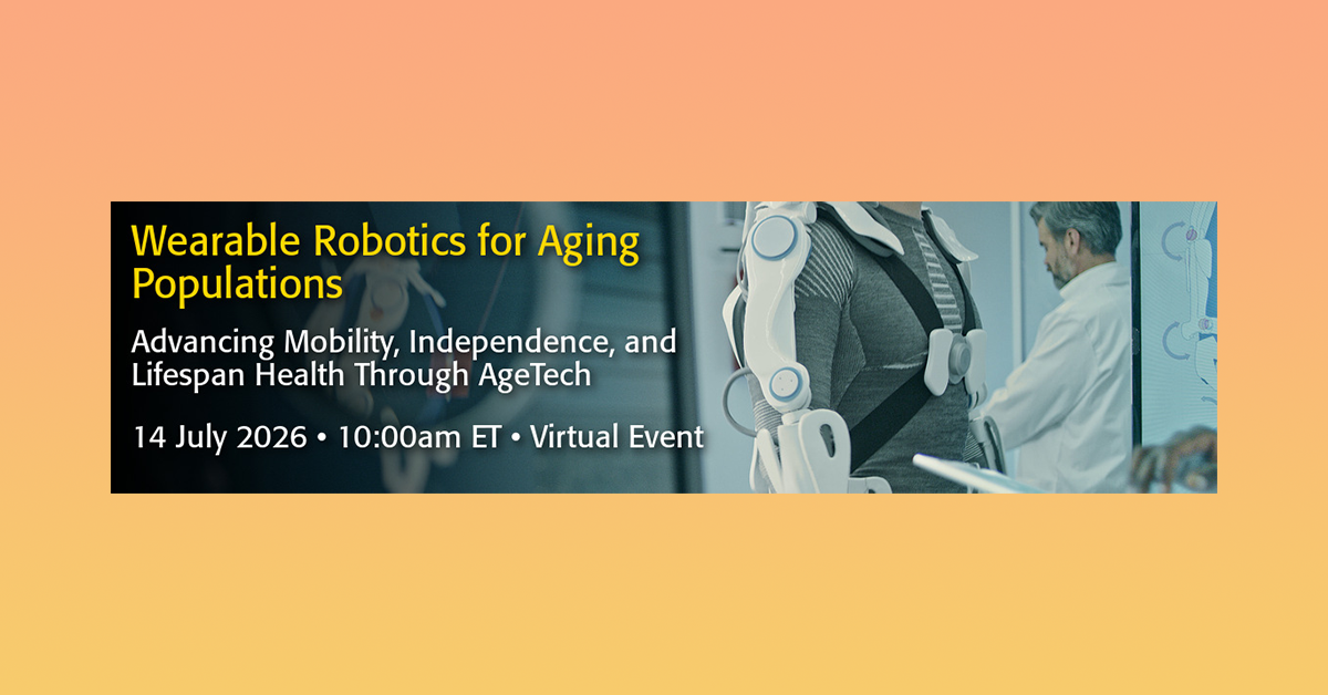 Agetech Webinar Wearable Robotics