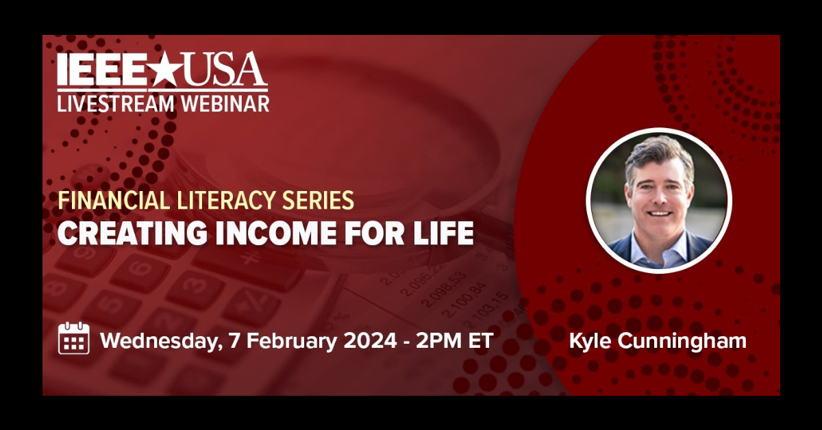 Creating Income for Life webinar screenshot