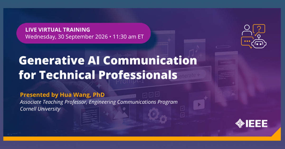 Generative AI Communication for Technical Professionals