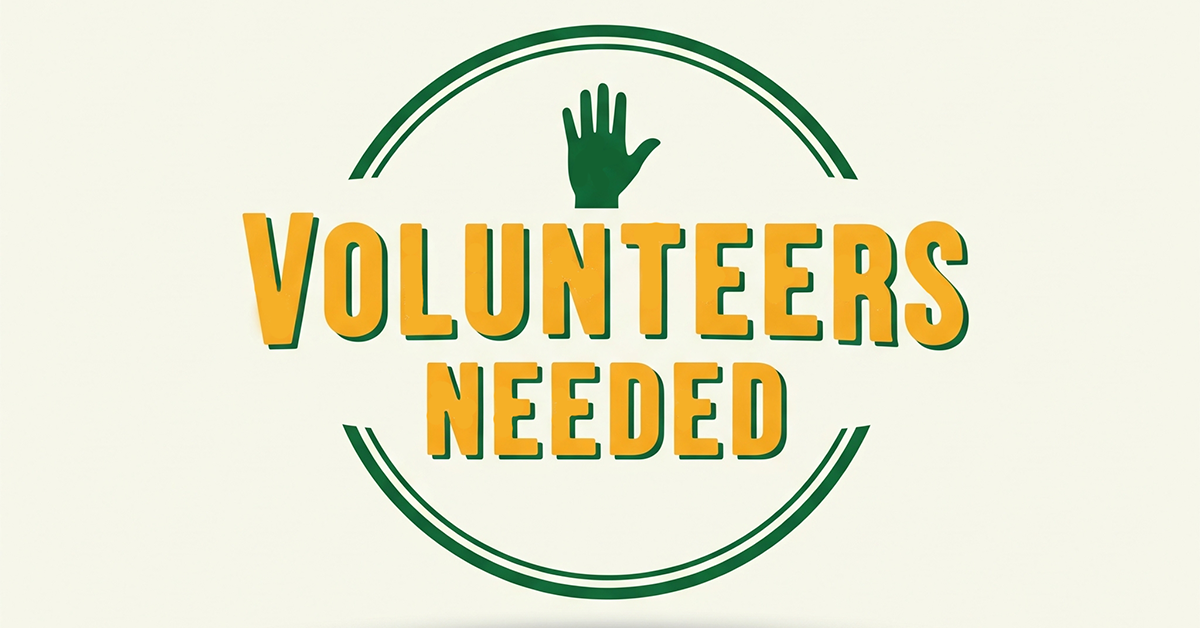 Volunteers Needed