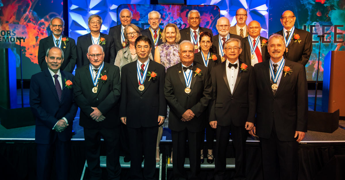 2022 IEEE Awards Ceremony winners
