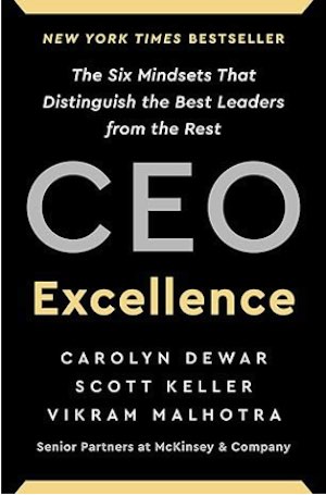 CEO Excellence book cover.
